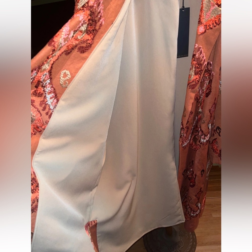 Kobi Halperin Paige Linen-Blend Topper XXL MSRP $798 New - Picture 4 of 10